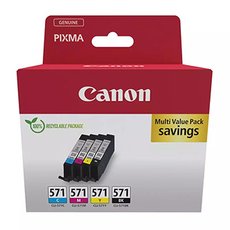 Canon originln ink CLI-571 C/M/Y/BK MULTI, 0386C009, CMYK