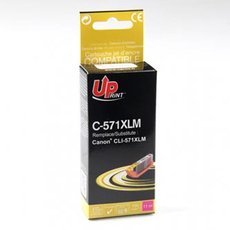 UPrint kompatibiln ink s CLI571M XL, C-571XLM, magenta, 800str., 11ml, high capacity