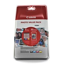 Canon originln ink CLI-571 XL CMYK, 0332C005, CMYK, + 50x PP-201