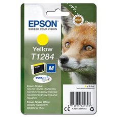 Epson originln ink C13T12844012, T1284, yellow, 3,5ml