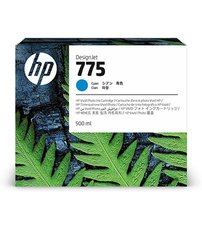 HP originln ink 1XB17A, HP 775, Cyan, 500ml