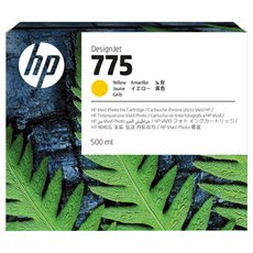 HP originln ink 1XB19A, HP 775, Yellow, 500ml