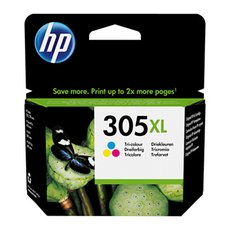 HP originln ink 3YM63AE, HP 305XL, HP 305XL, Tri-colour, High yield