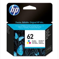 HP originln ink C2P06AE, HP 62, color, 165str.