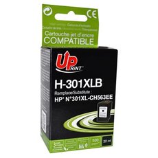 UPrint kompatibiln ink s CH563EE, HP 301XL, H-301XLB, black, 520str., 20ml