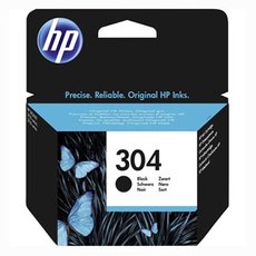HP originln ink N9K06AE#301, HP 304, black, blistr, 120str.