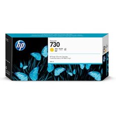 HP originln ink P2V70A, HP 730, yellow, 300ml