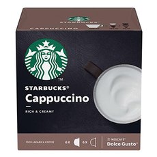Kvov kapsle Starbucks cappuccino, 3x12 kapsl, velkoobchodn balen karton