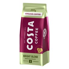 Kva mlet, Costa Coffee, Bright Blend 100% Arabica, 200g, sek