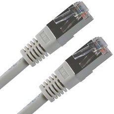 Sov LAN kabel FTP patchcord, Cat.5e, RJ45 samec - RJ45 samec, 1.5 m, stnn, ed, economy
