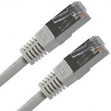 Sov LAN kabel FTP patchcord, Cat.5e, RJ45 samec - RJ45 samec, 2 m, stnn, ed, economy