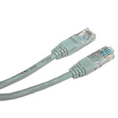 Sov LAN kabel UTP patchcord, Cat.5e, RJ45 samec - RJ45 samec, 0.25 m, nestnn, ed, economy