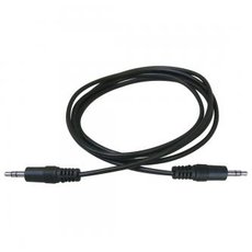 Audio kabel Jack (3.5mm) samec - Jack (3.5mm) samec, 1.5m, ern