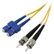 Optick Patch Cord Single mod (9/125), 2xST - 2xSC, 1m, economy