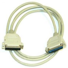 Datov kabel paraleln, DB25 samec - DB25 samec, 2 m, LAPLINK, ken, ed, baleno v sku