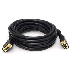 Prodluovac video kabel SVGA (D-sub) samec - SVGA (D-sub) samice, 2m, pozlacen konektory, ern, D