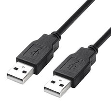 USB kabel (2.0), USB A samec - USB A samec, 1.8m, ern, High Speed