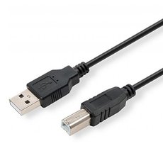 Logo USB kabel (2.0), USB A samec - USB B samec, 1.8m