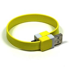 Logo USB kabel (2.0), USB A samec - microUSB samec, 0.25m, lut, blistr, nramek