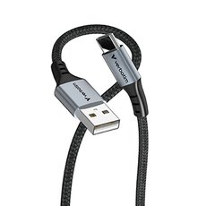 Verbatim USB kabel USB A samec - USB C samec, 18W, 1.2m, ern, box, 31843