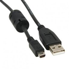 USB kabel (2.0), USB A samec - 14-pin samec, 26718, 1.8m, ern, FUJI