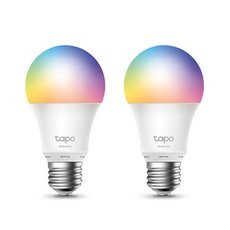 LED rovka TP-LINK Tapo L530E, E27, 220-240V, 8.7W, 806lm, 6000k, RGB, 15000h, chytr Wi-Fi rovka