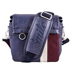 Taka na fotoapart, eko ke/polyester, modr, Urban Nomad Wind S, s popruhem, Smile, DOPRODEJ