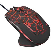 My drtov, E-blue Mazer Pro, erno-erven, optick, 2500DPI