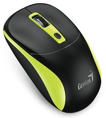 My bezdrtov, Genius NX-7123, erno-zelen, optick, 1200DPI