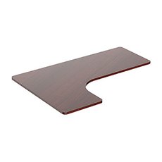 Deska stolu rohov, oech, 160x110-60x2.5 cm, laminovan devotska, Powerton