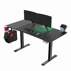 ULTRADESK Hern stl LEVEL V2 GREEN, 140x68cm, 72-117cm, elektricky nastaviteln vka, s XXL podlo