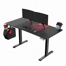 ULTRADESK Hern stl LEVEL V2 RED, 140x68cm, 72-117cm, elektricky nastaviteln vka, s XXL podloko