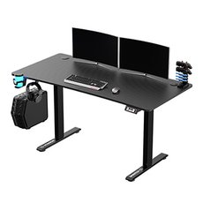 ULTRADESK Hern stl LEVEL V2, 140x68cm, 72-117cm, elektricky nastaviteln vka, bez podloky