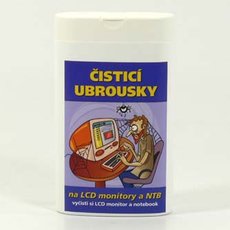 istic trhac ubrousky, na LCD, notebooky, dza, 50ks, istk