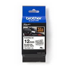Brother originln pska do tiskrny ttk, Brother, TZE-FX231, ern tisk/bl podklad, laminovan