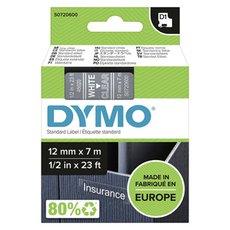 Dymo originln pska do tiskrny ttk, Dymo, 45020, S0720600, bl tisk/transparentn podklad, 7m