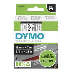 Dymo originln pska do tiskrny ttk, Dymo, 45803, S0720830, ern tisk/bl podklad, 7m, 19mm,