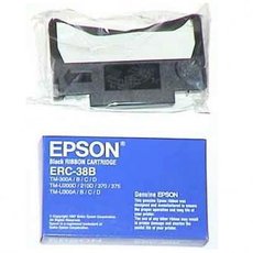Epson originln pska do pokladny, C43S015374, ERC 38, ern, Epson TM-300, U 375, U 210, U 220