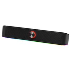 Defender Soundbar Z10, 2.0, 6W, ern, LED podsvcen