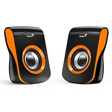Genius reproduktory SP-Q180, 2.0, 6W, ernooranov, regulace hlasitosti, stoln, 150Hz-20kHz, DOPRO