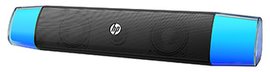 HP Soundbar DHE-6010, 6W, ern, 3,5 mm jack/ Bluetooth, podsvcen