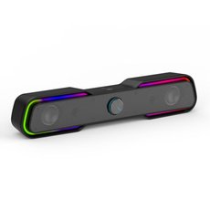 HP Soundbar DHE-6002, 2.0, 6W, ern, podsvcen