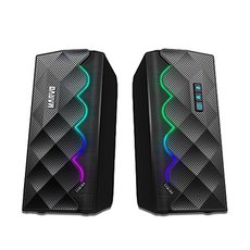 Marvo reproduktory SG-269, 6W, ern, Bluetooth, podsvcen