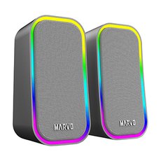 Marvo reproduktory HAVOC 20GY, 6W, ed, podsvcen