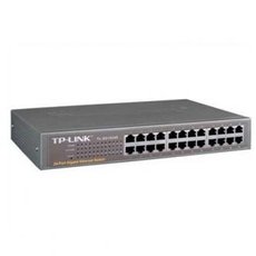 TP-LINK switch TL-SG1024D 1000Mbps, automatick uen adres MAC, auto MDI/MDIX