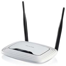 TP-LINK router TL-WR841N 2.4GHz, extender, pstupov bod, IPv6, 300Mbps, extern pevn antna, 802.