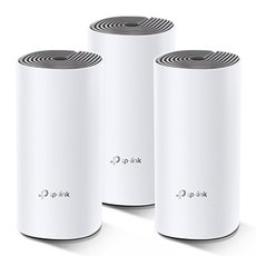 TP-LINK Wifi Mesh kit Deco E4(3-pack) 2.4GHz a 5GHz, pstupov bod, IPv6, 1200Mbps, integrovan ant