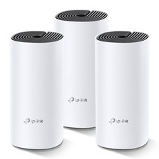 TP-LINK Wifi Mesh kit Deco M4(3-pack) 2.4GHz a 5GHz, přístupový bod, IPv6, 1200Mbps, vestavěná antén