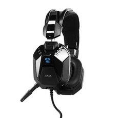 E-blue Cobra H 948, hern sluchtka s mikrofonem, drtov, ern, 2x 3.5 mm jack