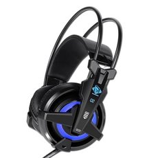 E-blue Auroza EHS950 FPS, hern sluchtka s mikrofonem, drtovern, 7.1 surround (virtuln), modr
